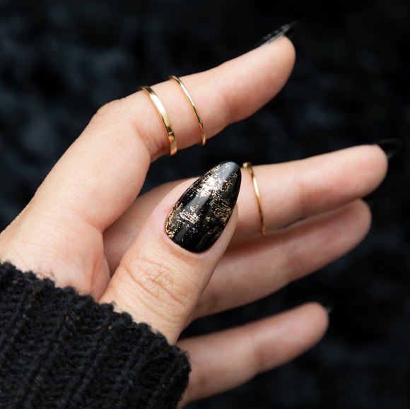 🌟 Star Gazer, Handmade Nail Set - Picture 5 of 13